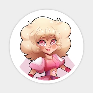 Pink Diamond Fanart Magnet